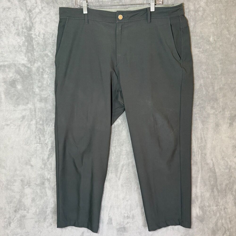 Free Fly Men’s Pants 40x32 (*40x28) Gray Nomad Performance Stretch Golf Pockets